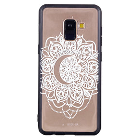 Lace Phone Case Soft TPU Case Embossment Varnish Design Drop-proof Phone Case Shell for Samsung