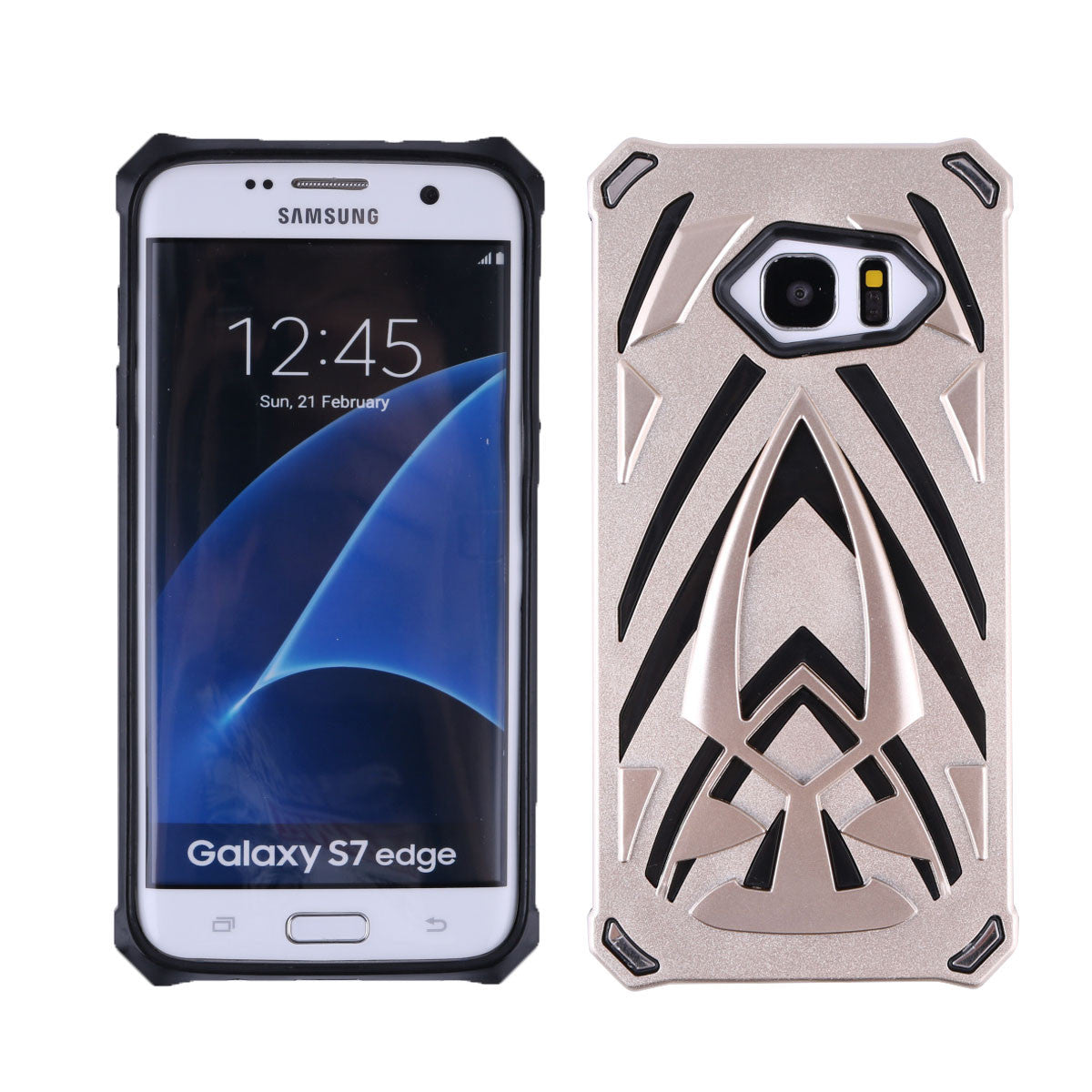 Shockproof Combination Rugged Phone Case Hard Phone Shell Cover for Samsung