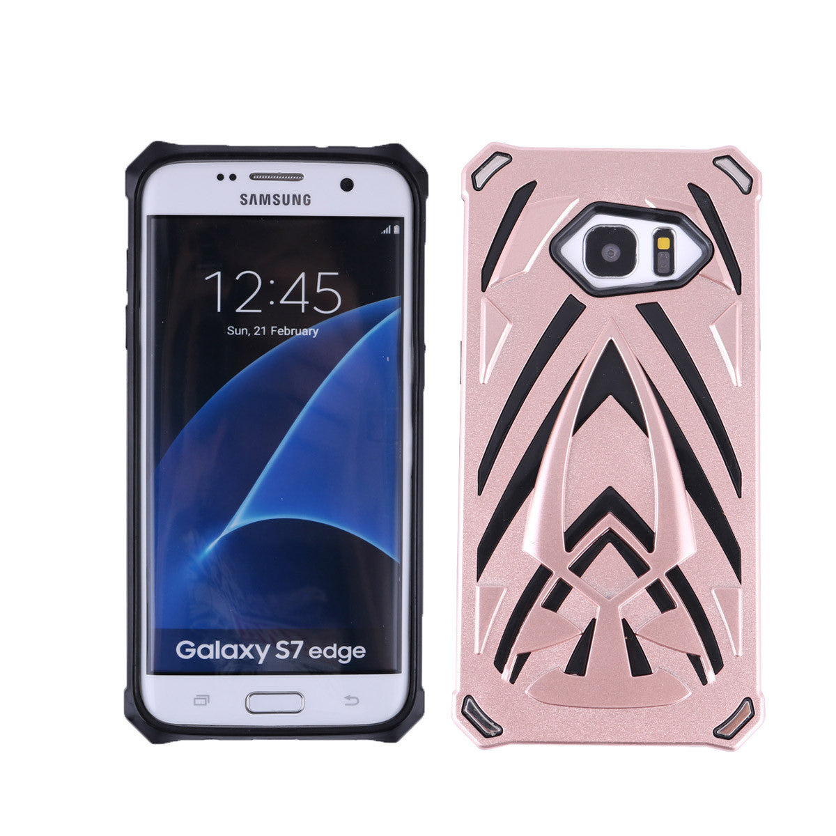 Shockproof Combination Rugged Phone Case Hard Phone Shell Cover for Samsung